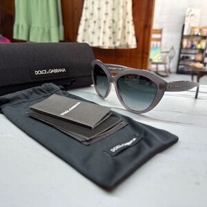 Dolce & Gabbana Charcoal Sunglasses